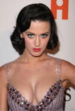 Katy Perry shows great cleavage as she attends Clive Davis pre-Grammy party - Hot Celebs Home