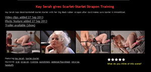 House of Gord: Kay Serah gives Scarlet-Starlet Strapon Training