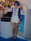 Hostesses in pantyhose