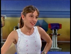 Amy Jo Johnson as Kimberly in Power Rangers